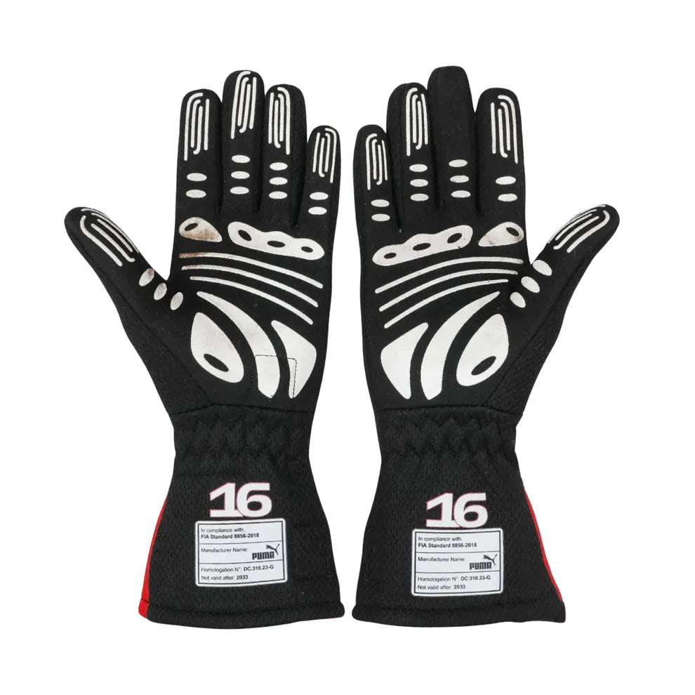 2023 Charles Leclerc Race Scuderia Ferrari F1 Gloves
