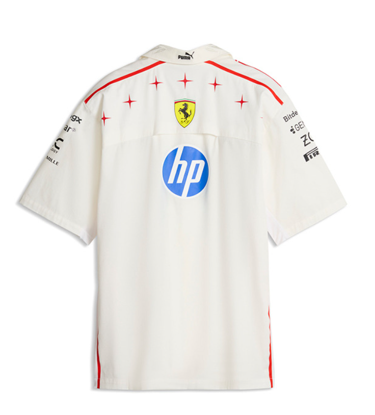 Ferrari F1 Team Racing T Shirt | White | Puma Motorsport Shirt