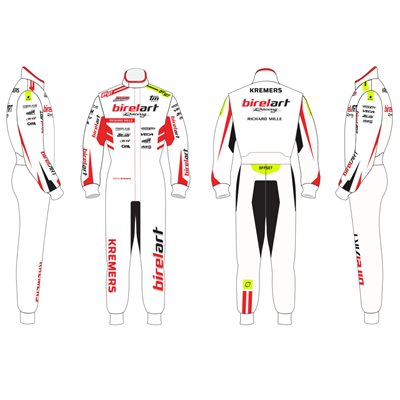 Birel ART Go Kart Race Suit Replica