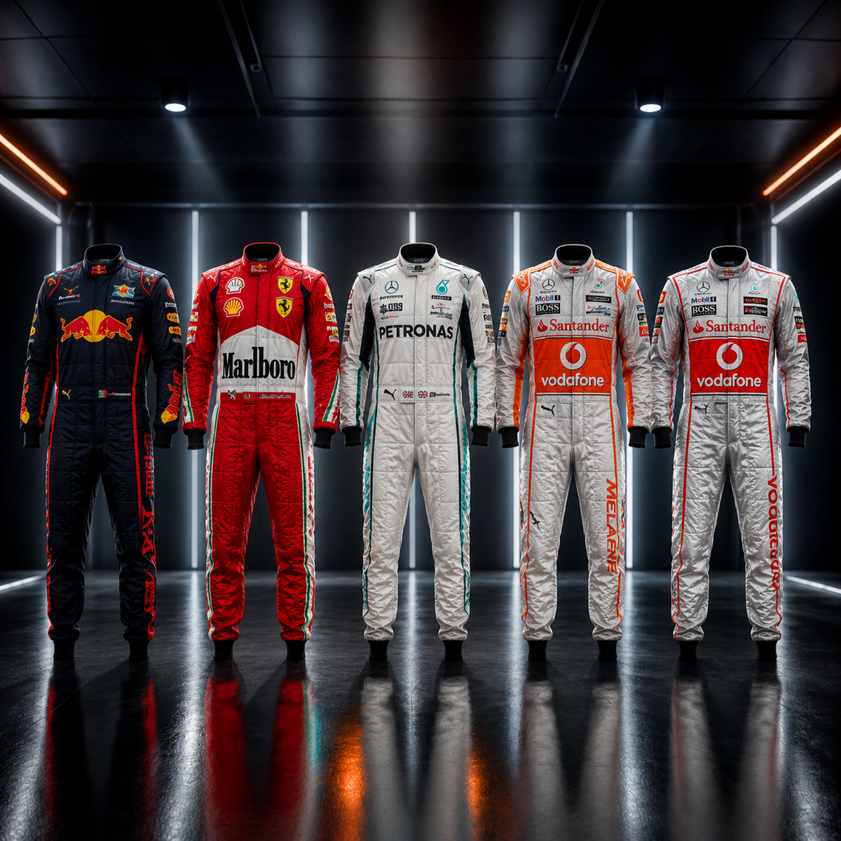 Embroidery Racing Suits