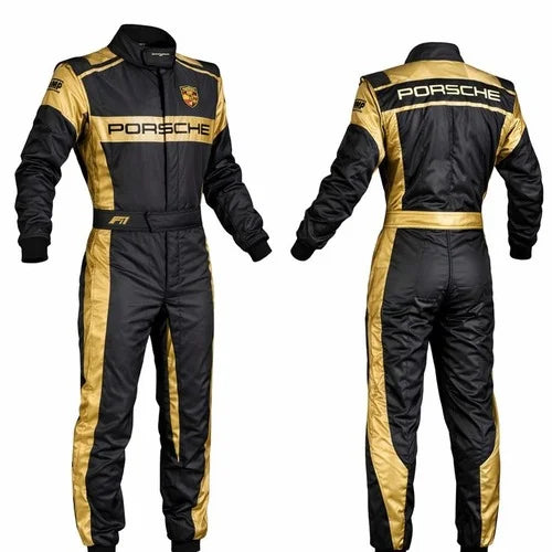 Go-Kart Racing Suit Karting Suit Digital Printed One Piece Karting Race Outfit Porsche