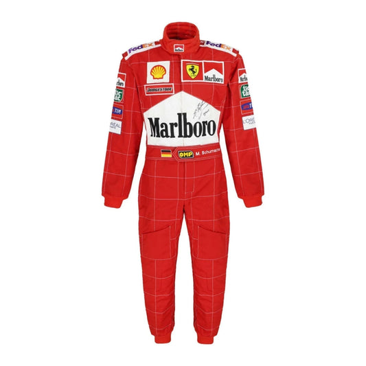 Michael Schumacher 2004 Embroidery / Patch Replica Race Suit / Ferrari F1