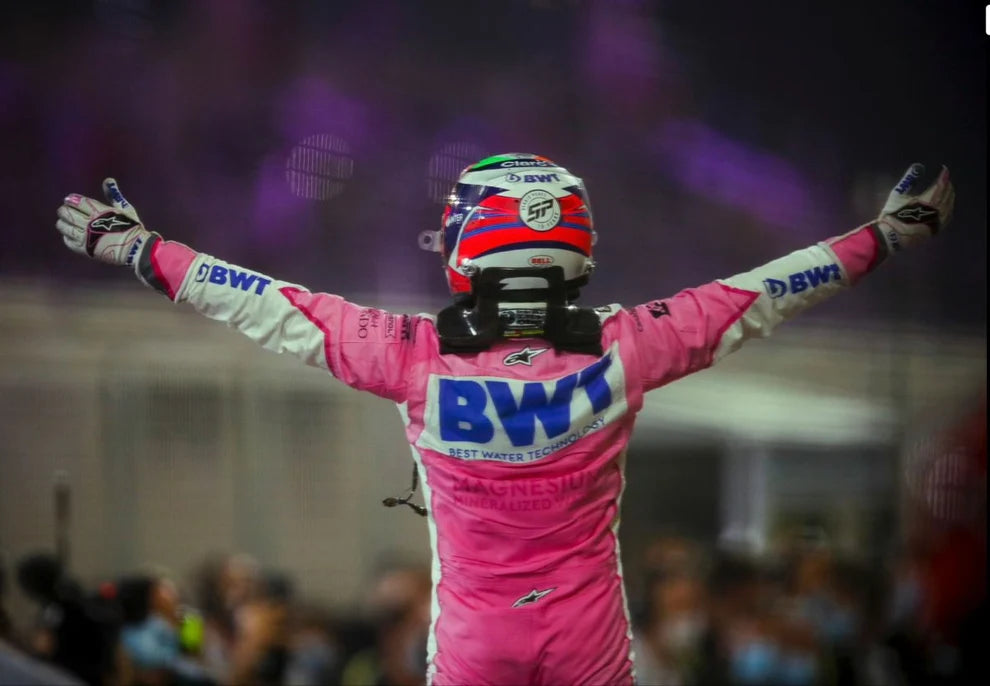 Sergio Perez 2020 BWT Racing Point F1 Racing Suit