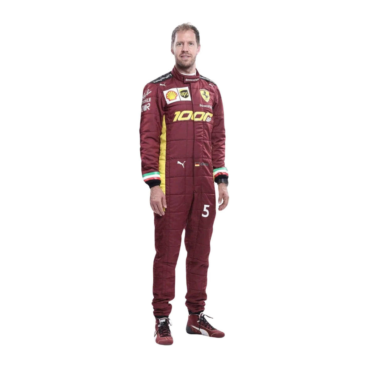 2020 Sebastian Vettel 1000 GP Ferrari F1 Racing Suit  | Prokart Racegear