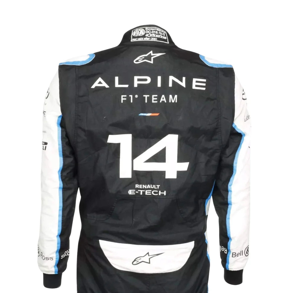 Fernando Alonso 2021 Alpine F1 Racing Suit