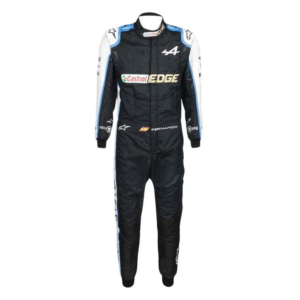 Fernando Alonso 2021 Alpine F1 Racing Suit