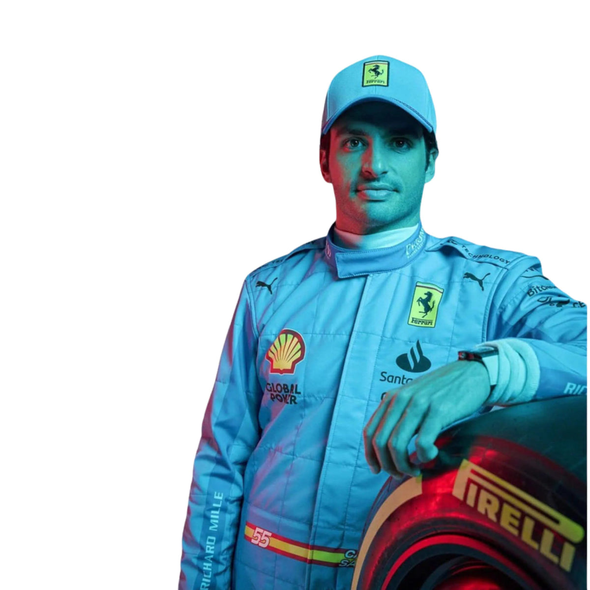 2024 Carlos Sainz Miami GP F1 Racing Suit  | Prokart Racegear