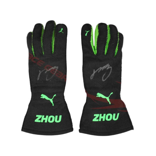 2024 Zhou Guanyu Kick Sauber F1 Race Gloves