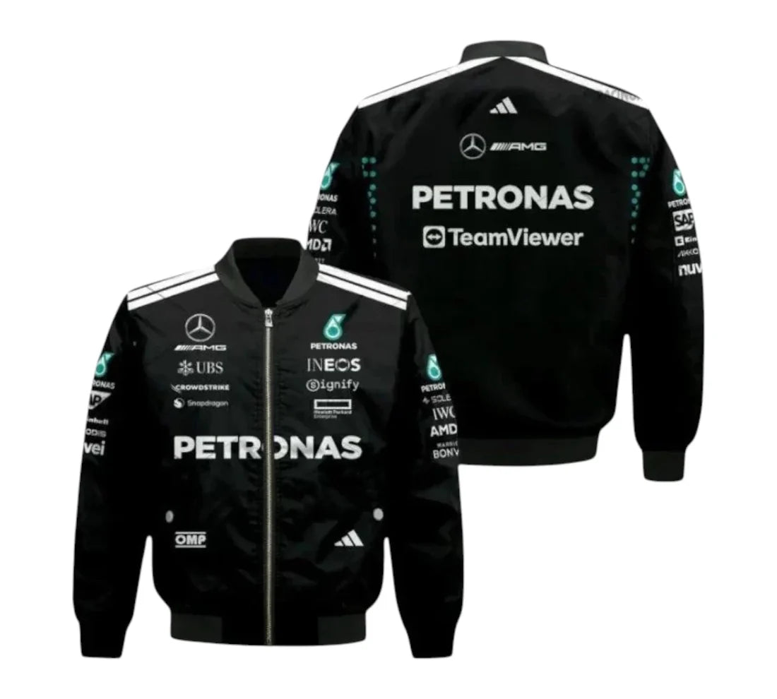 2025 George Russell F1 Racing Vintage Jacket
