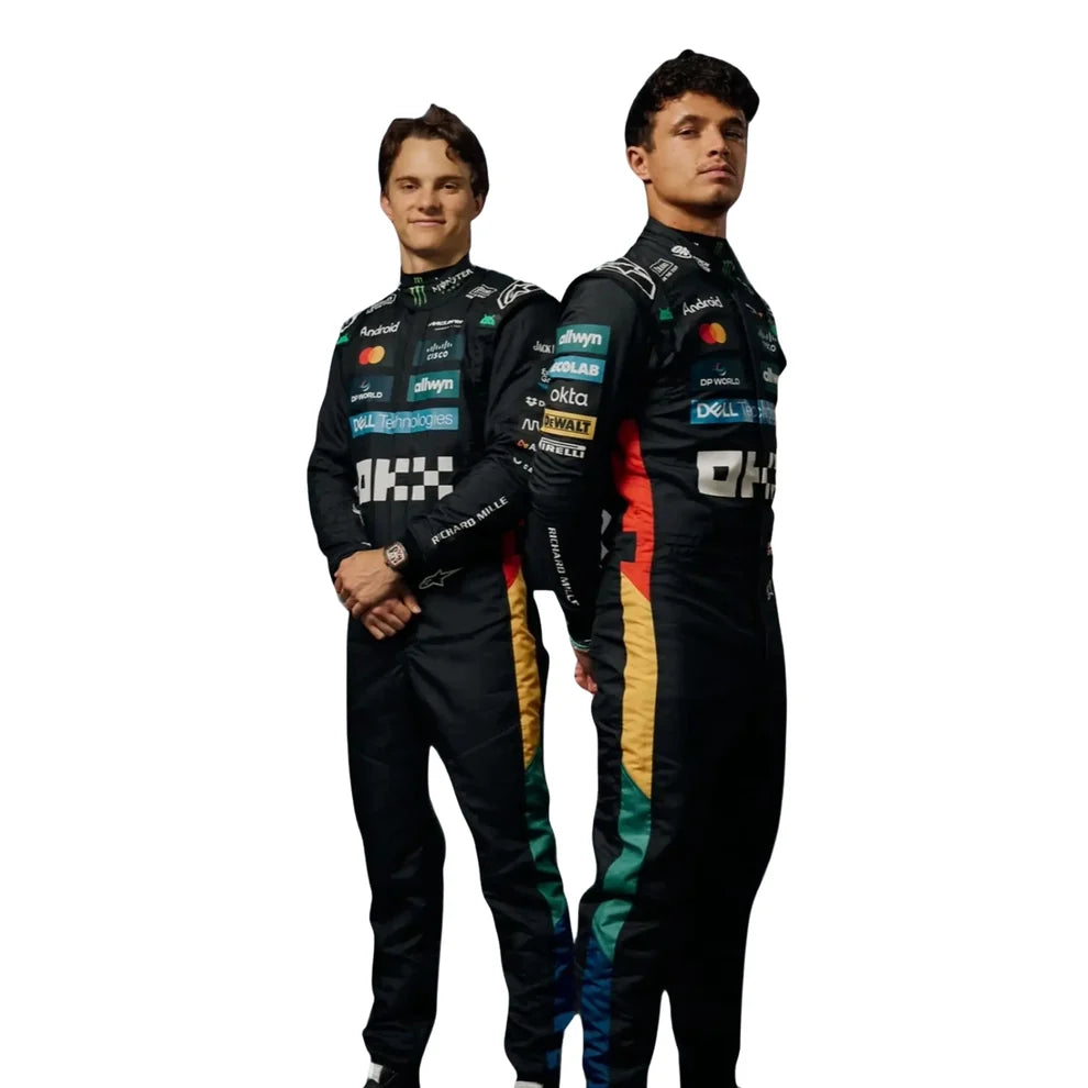 2025 Lando Norris & Oscar Paistri McLaren British GP  Race Suit
