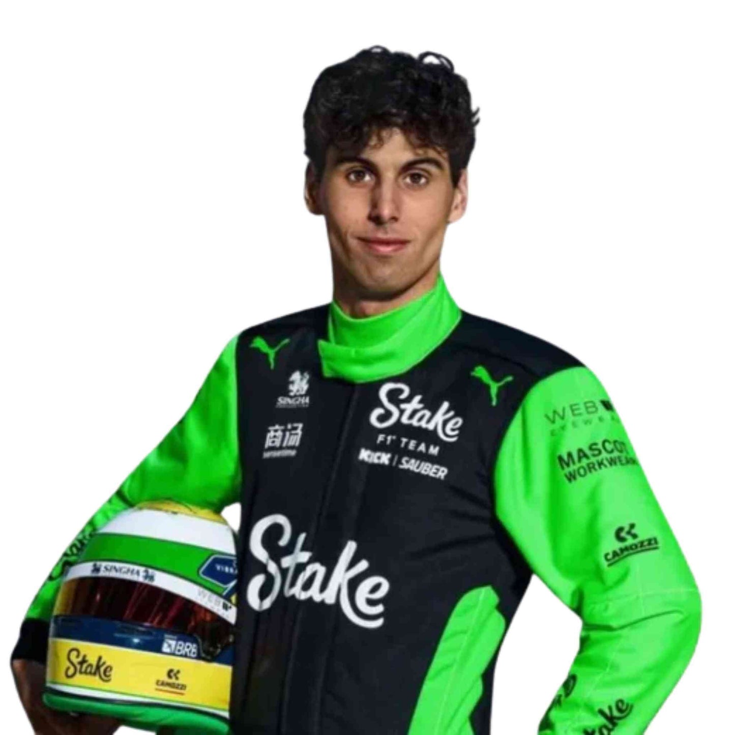 Gabriel Bortoleto 2025 Kick Sauber F1 Inspired Race Suit | Prokart Racegear