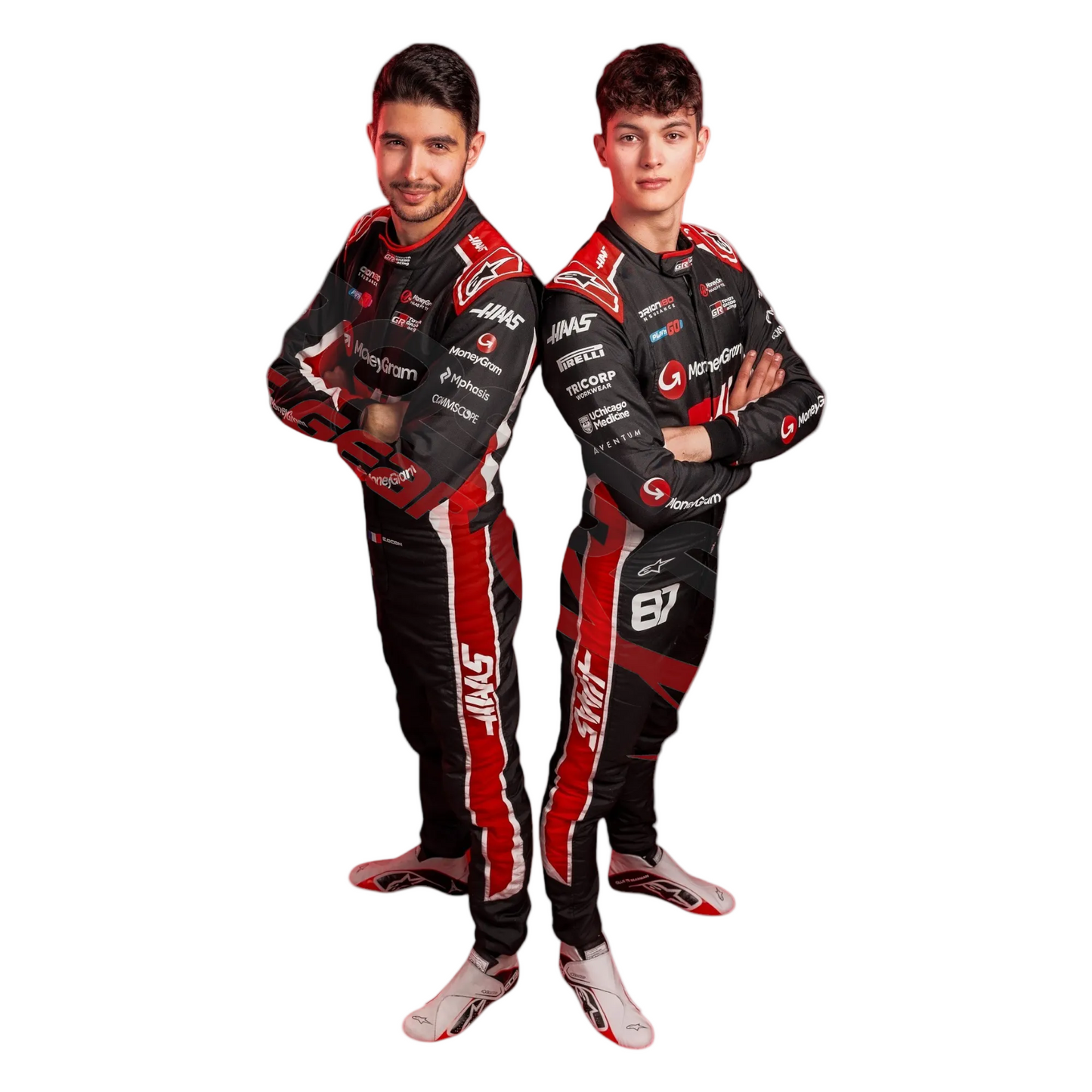2025 Esteban Ocon Hass F1 Race Suit