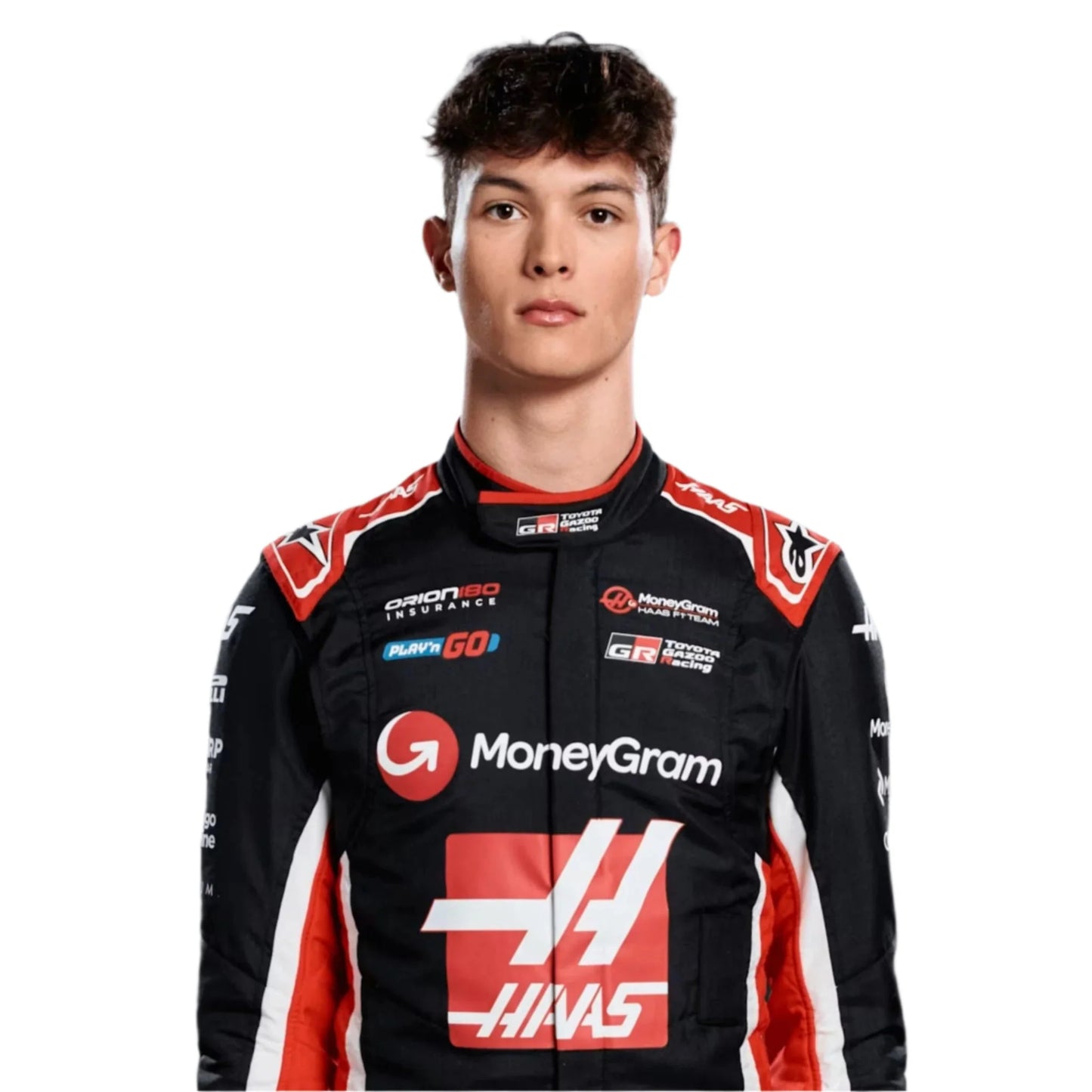 Oliver Bearman 2025 Haas F1 Inspired Race Suit | Prokart Racegear