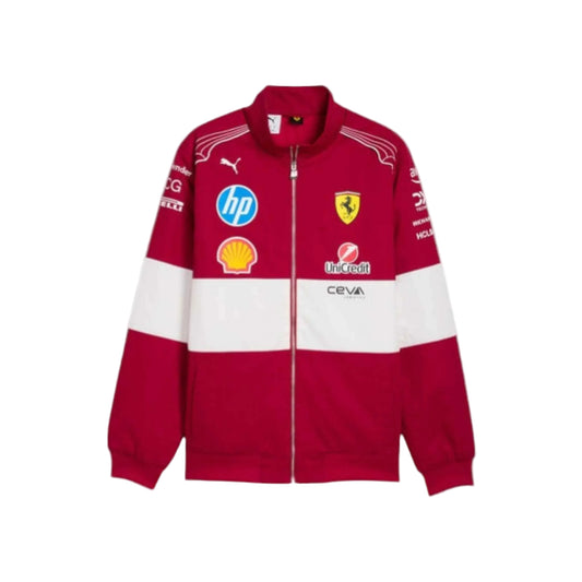 2025 Scuderia Ferrari F1 Team Vintage Jacket
