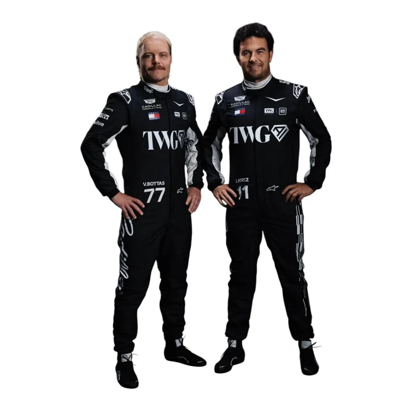 2026 F1 Racing Costume Worn By Valtteri Bottas and Sergio Perez