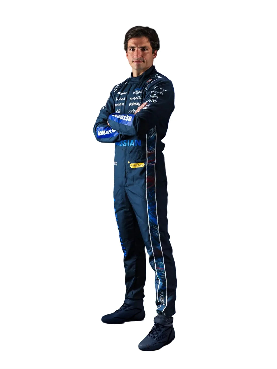 2026 Special Union Jack British GP F1 Racing Costume Worn by Carlos Sainz Jr. & Alex Albon