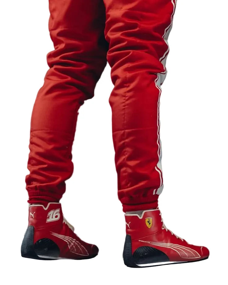 2026 Charles Leclerc Ferrari F1 Racing Shoes