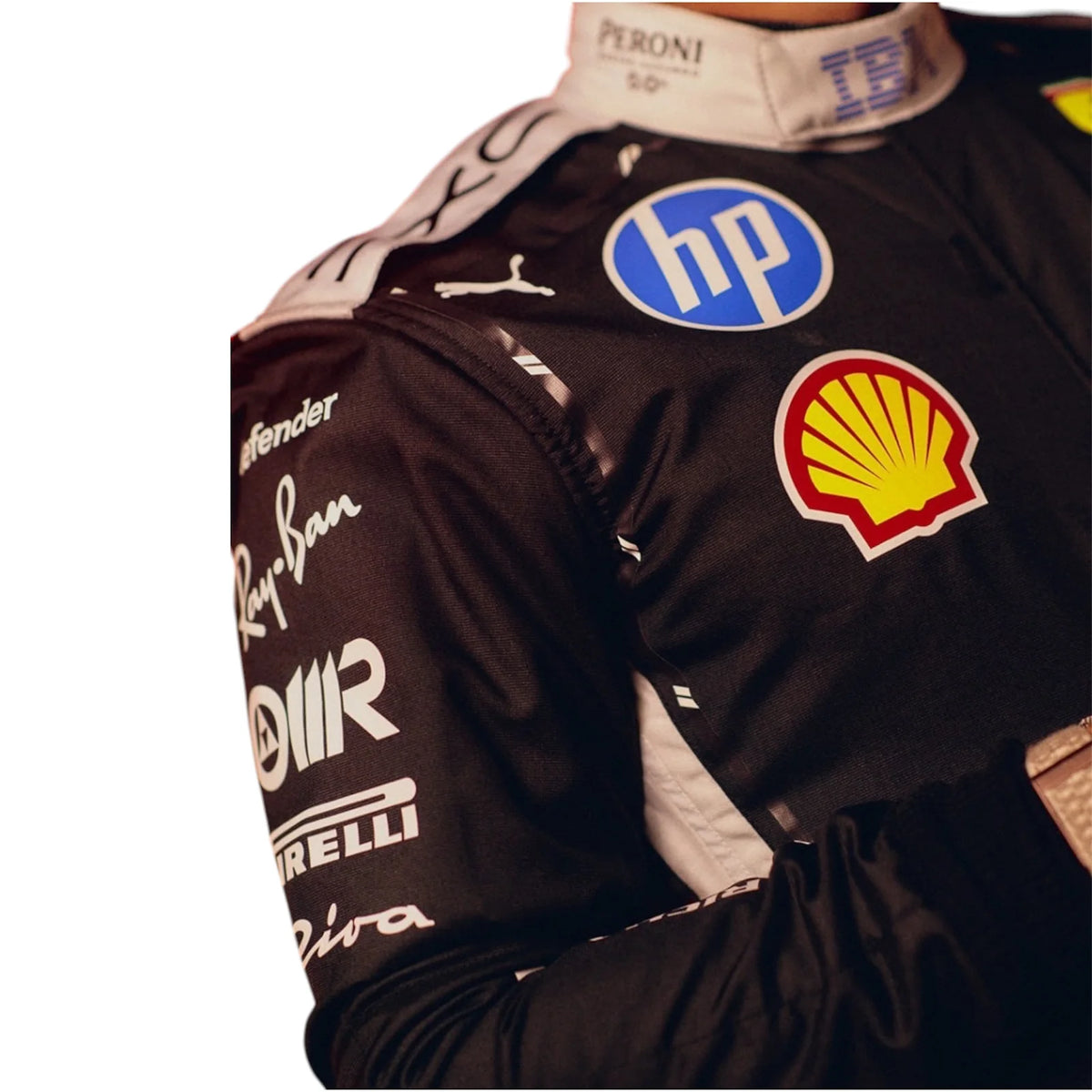 2026 Scuderia Ferrari Charles Leclerc HP Singapore GP Replica Race Suit