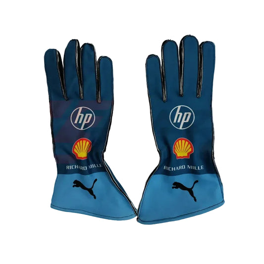 2024 Charles Leclerc Ferrari Hp Miami Gp F1 Race Gloves
