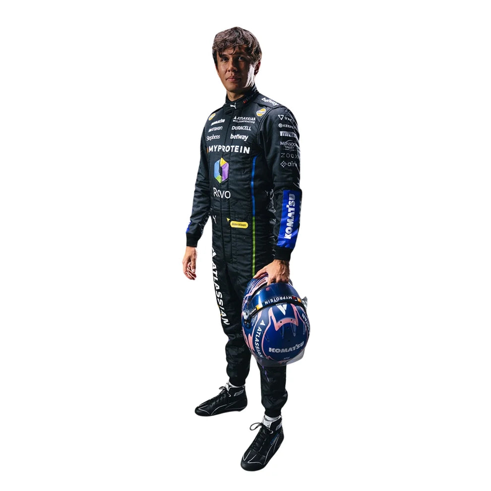 Alexander Albon 2025 Las Vegas GP Williams F1 Racing Suit