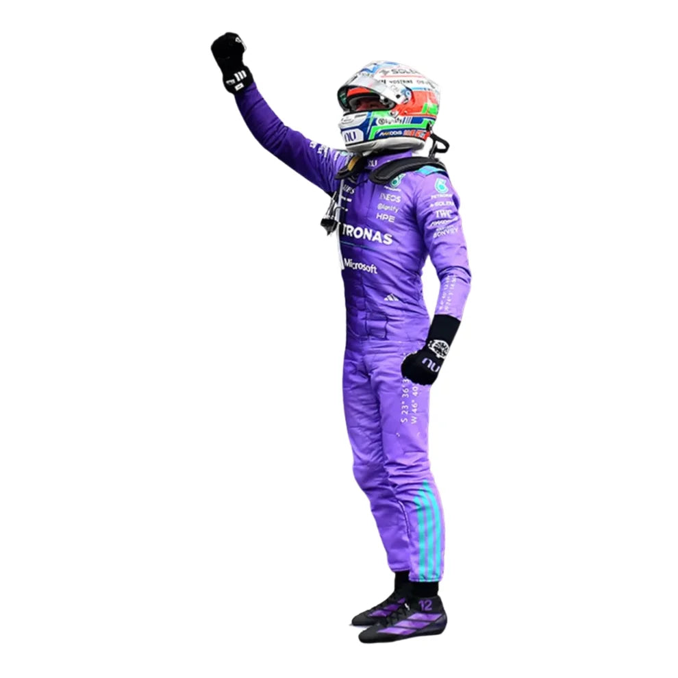 2026 F1 Racing Costume Worn by George Russell & Andrea Kimi Antonelli – Miami GP Mercedes | Prokart Racegear
