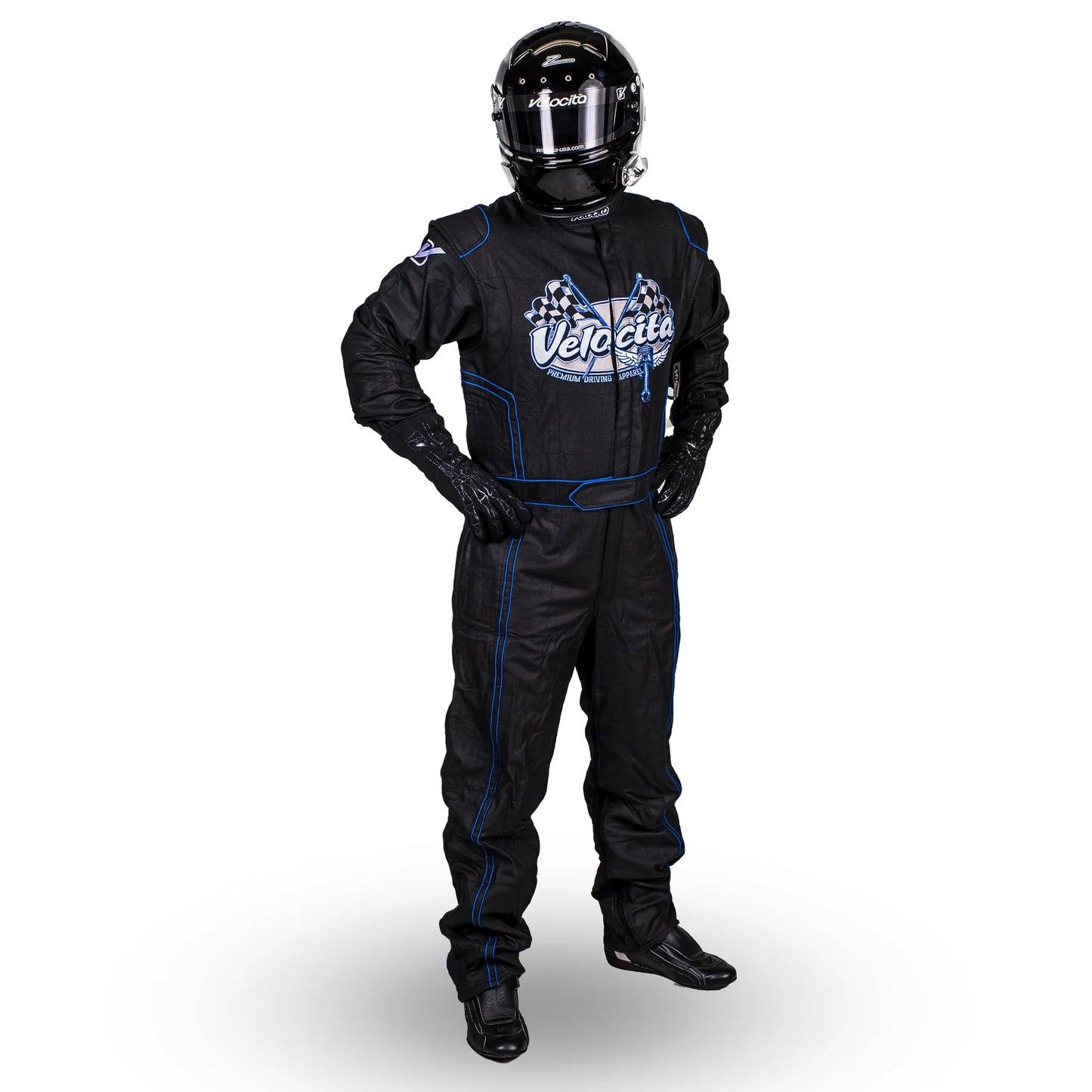 Velocita Wings and Pistons Stock Racing Suit