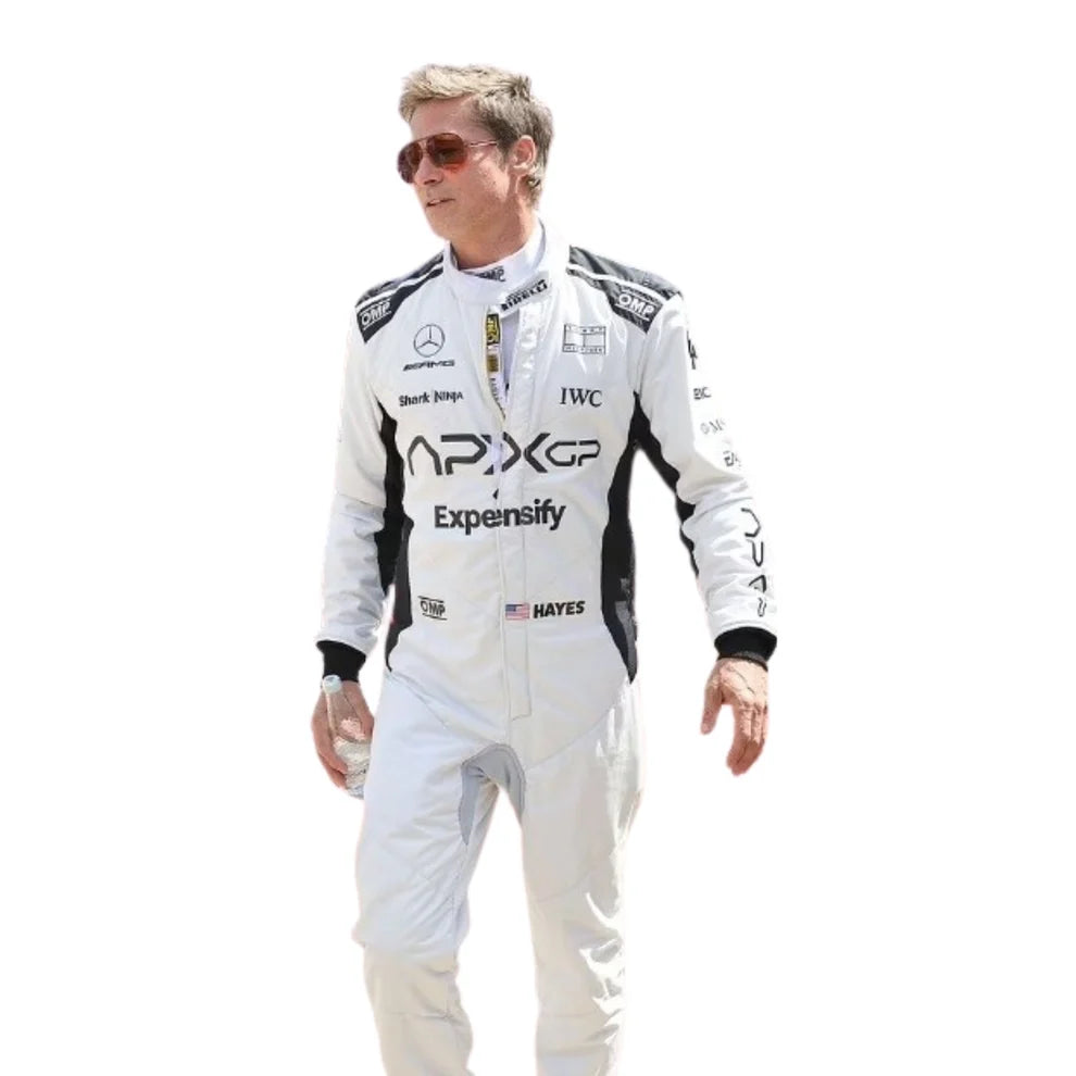 Brad Pitt 2025 F1 The Movie APXGP Racing Suit