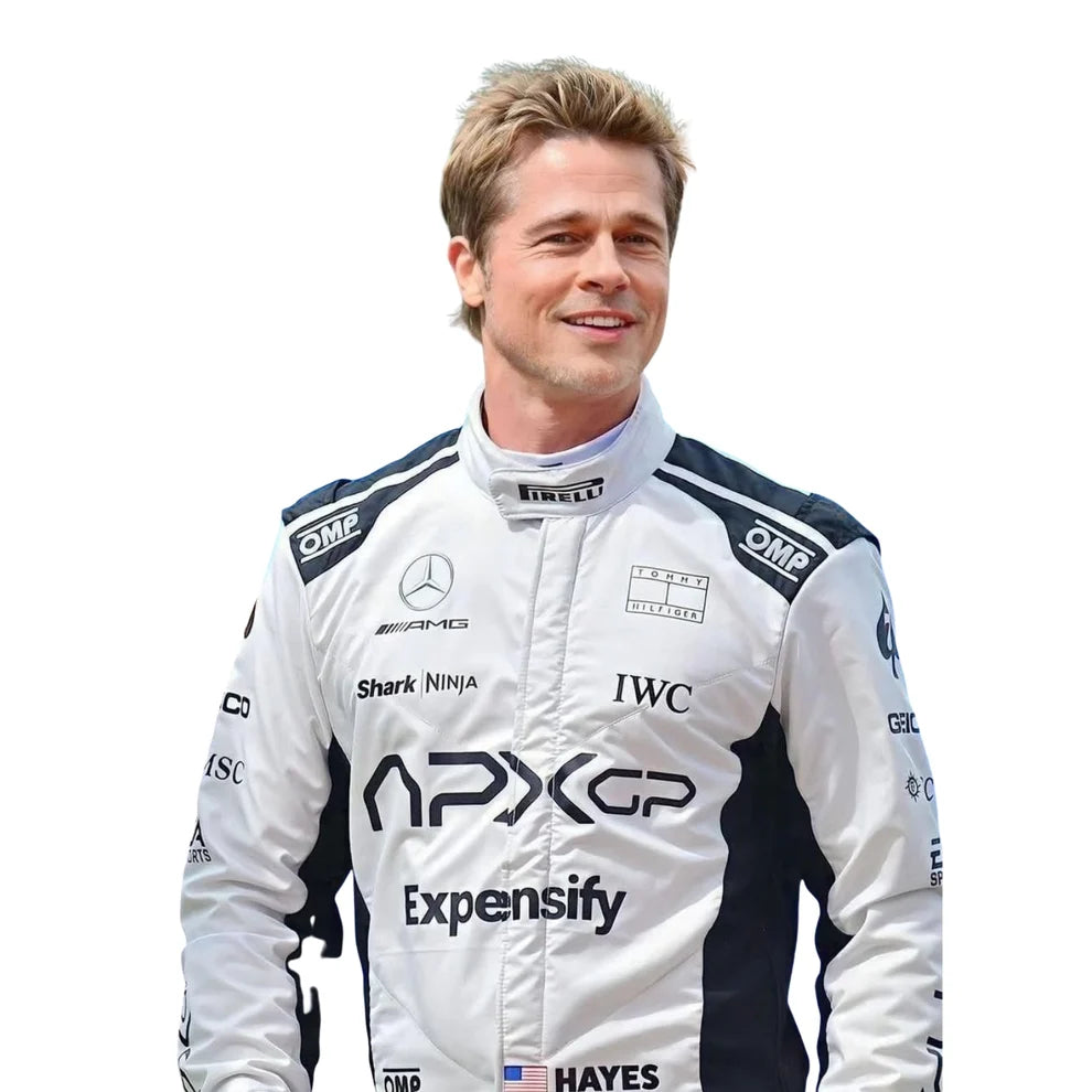 Brad Pitt 2025 F1 The Movie APXGP Racing Suit