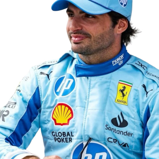 Carlos Sainz 2024 Ferrari F1 Inspired Race Suit | Prokart Racegear