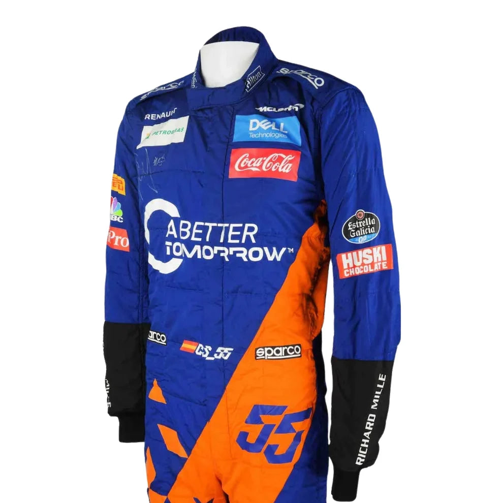 Carlos Sainz 2019 McLaren F1 Racing Suit | Prokart Racegear