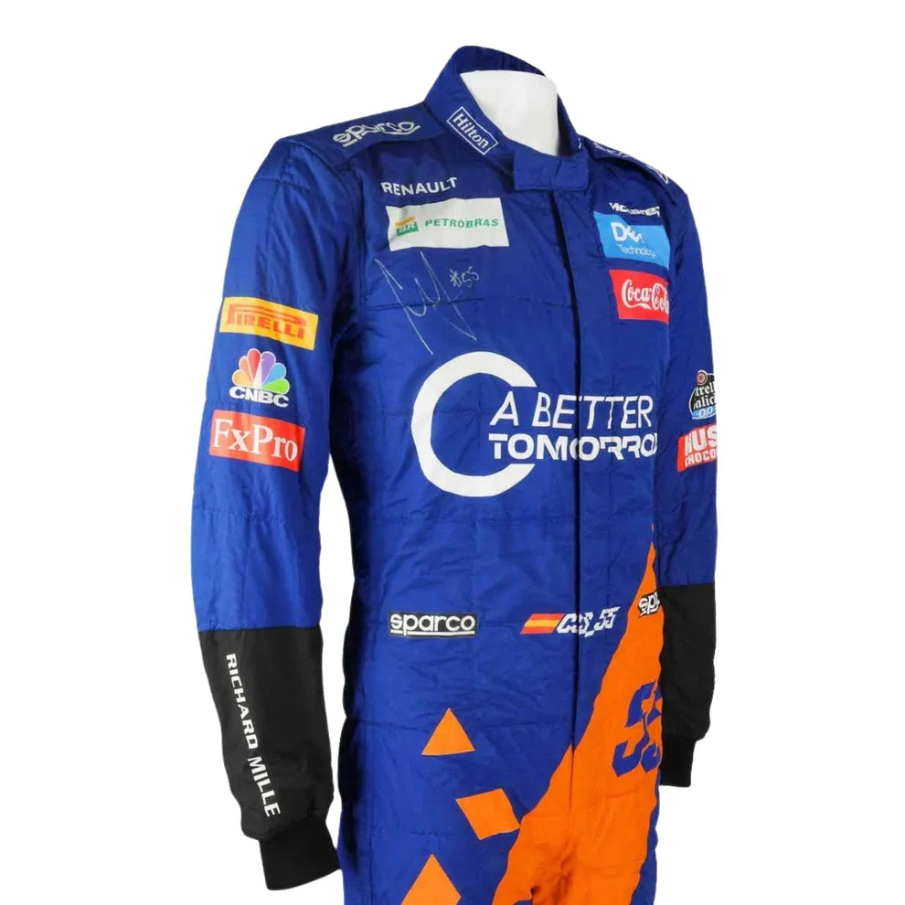 Carlos Sainz 2019 McLaren F1 Racing Suit | Prokart Racegear