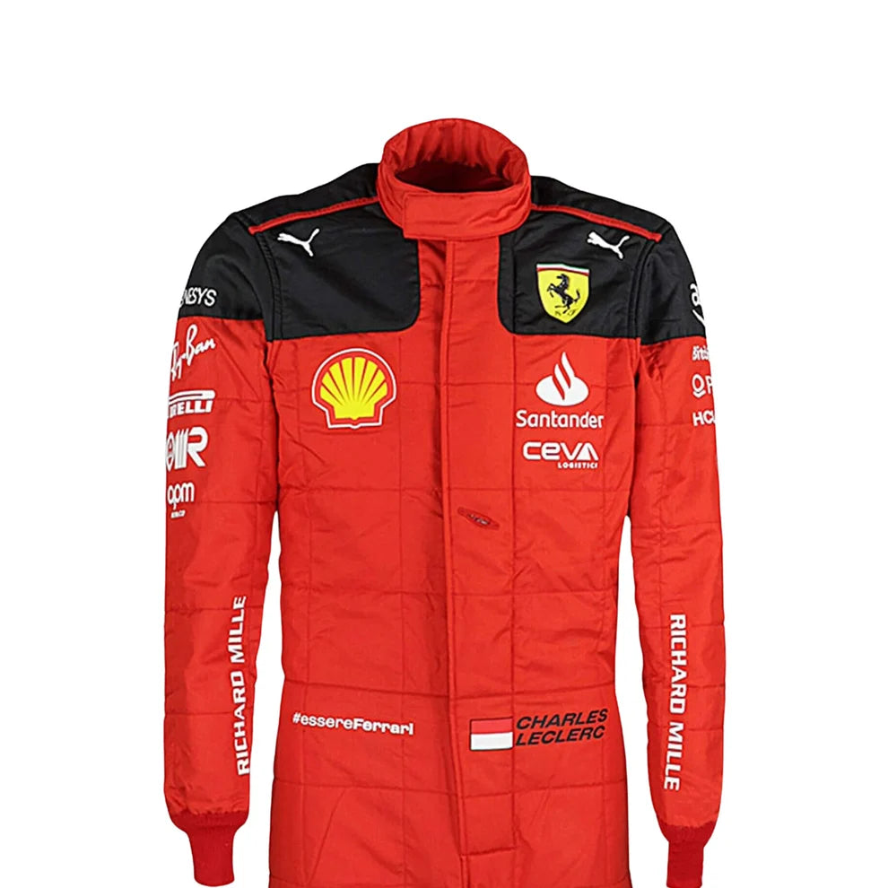 2023 Charles Leclerc Scuderia Ferrari F1 Race Suit