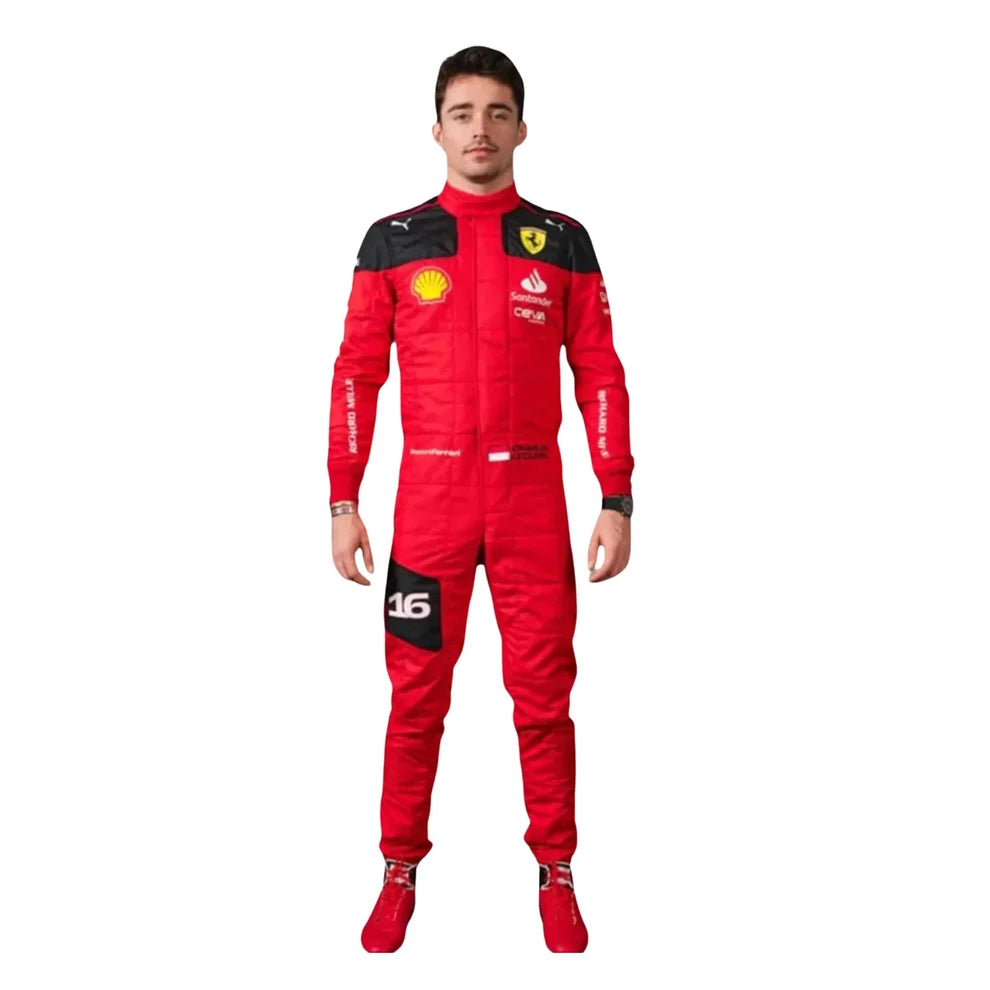 2023 Charles Leclerc Scuderia Ferrari F1 Race Suit