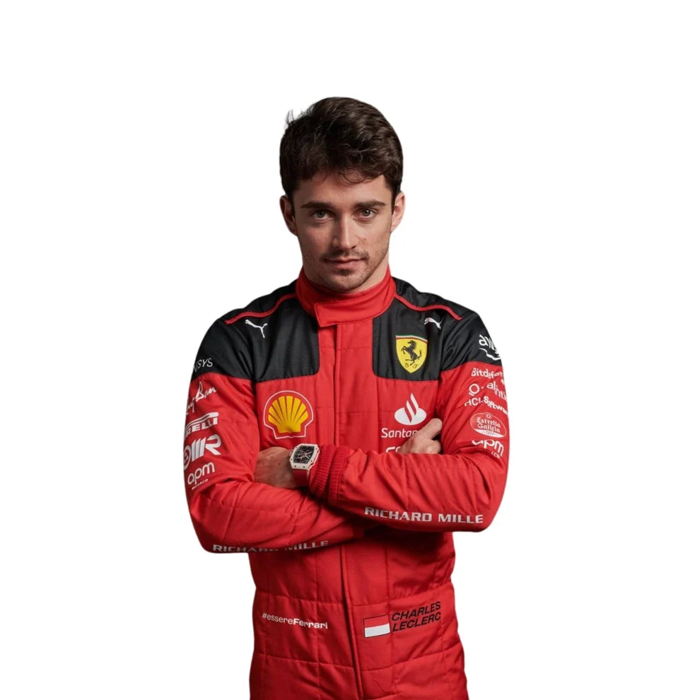 2023 Charles Leclerc Scuderia Ferrari F1 Race Suit