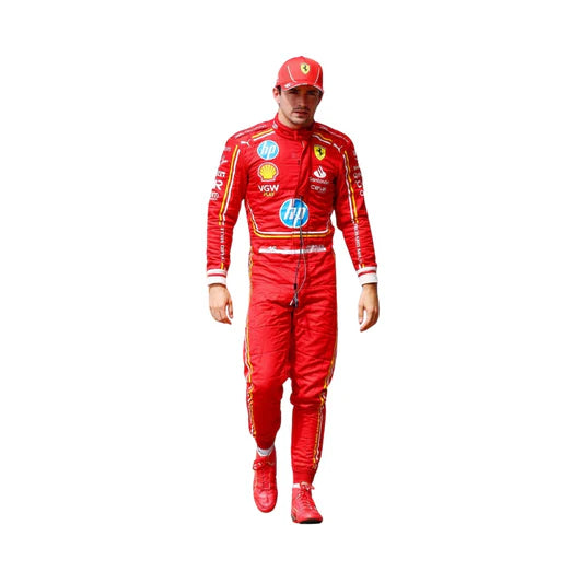 Charles Leclerc 2024 Ferrari F1 Inspired Race Suit | Prokart Racegear