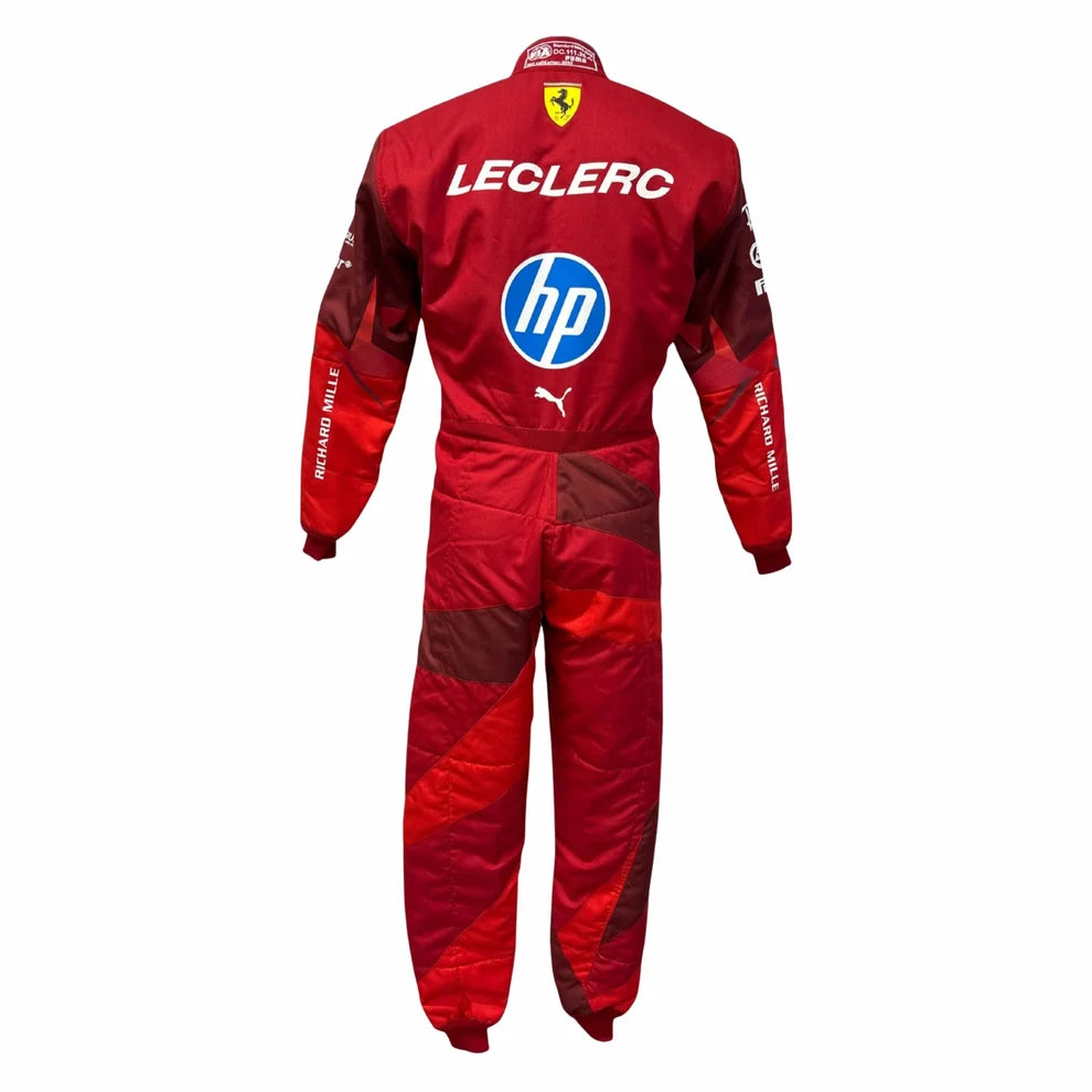 2025 F1 Racing Costume Worn by Charles Leclerc & Lewis Hamilton – Las Vegas GP | Prokart Racegear