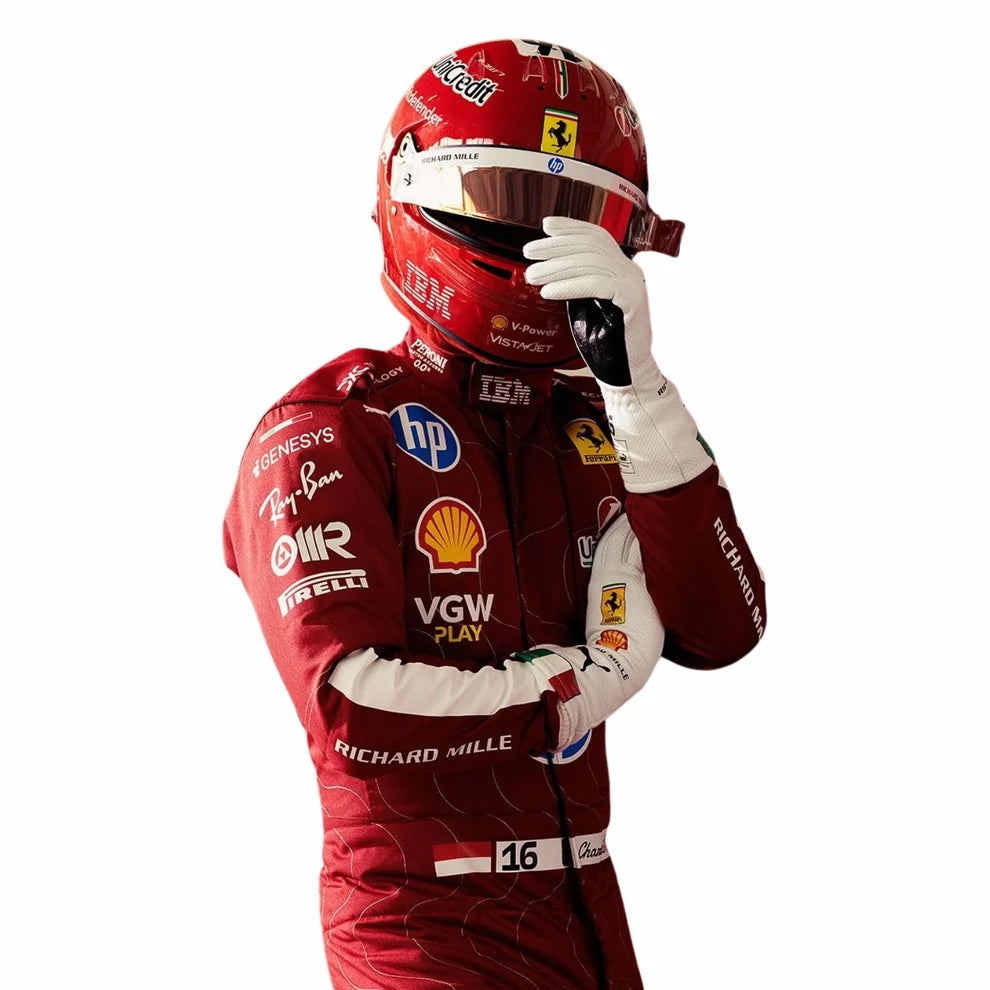 Charles Leclerc 2025 Monza GP Ferrari F1 Racing Suit | Prokart Racegear