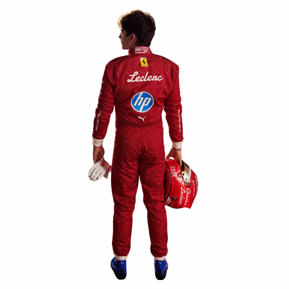 Charles Leclerc 2025 Monza GP Ferrari F1 Racing Suit | Prokart Racegear