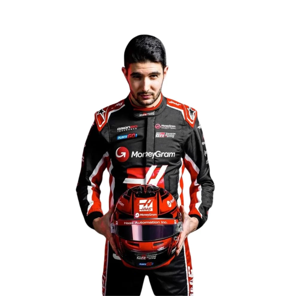 2025 Esteban Ocon Hass F1 Race Suit