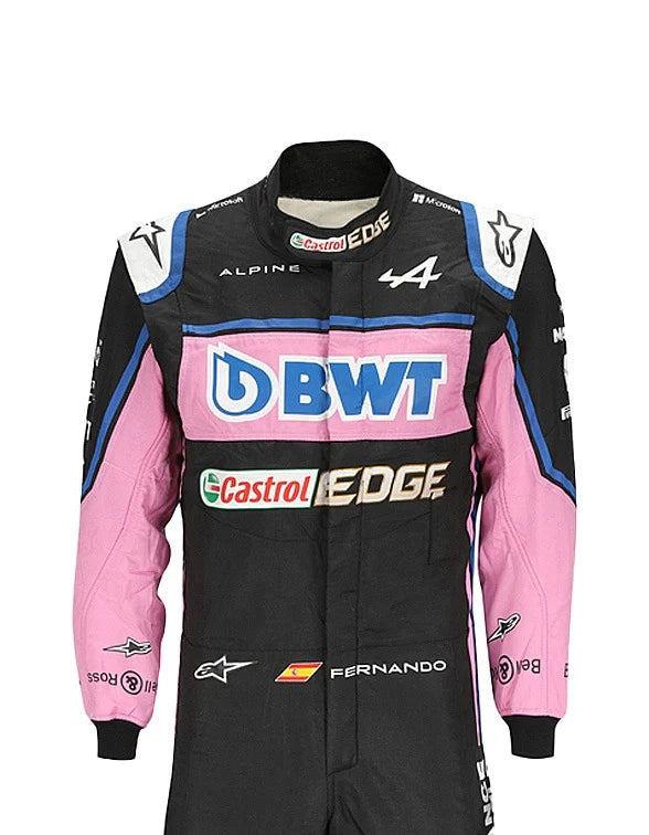 Esteban Ocon 2021 Castrol Alpine F1 Racing Suit