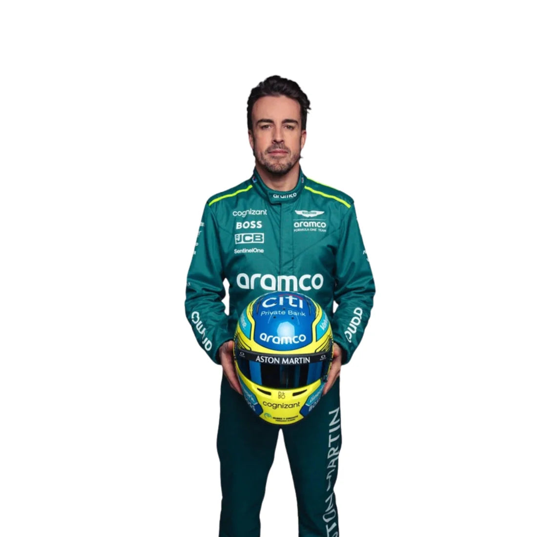 2024 Fernando Alonso Aston Martin F1 Race Suit
