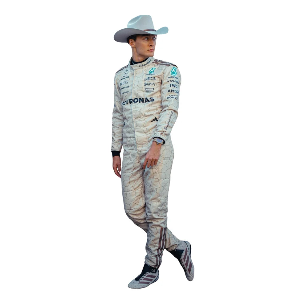 George Russell 2025 USA Austin GP Mercedes F1 Racing Suit | Prokart Racegear