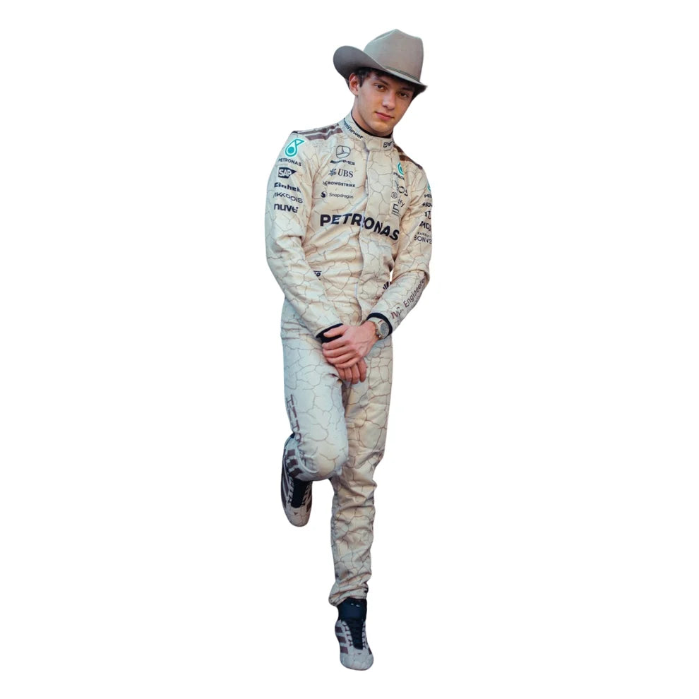 Andrea Kimi Antonelli 2025 USA Austin GP Mercedes F1 Racing Suit | Prokart Racegear