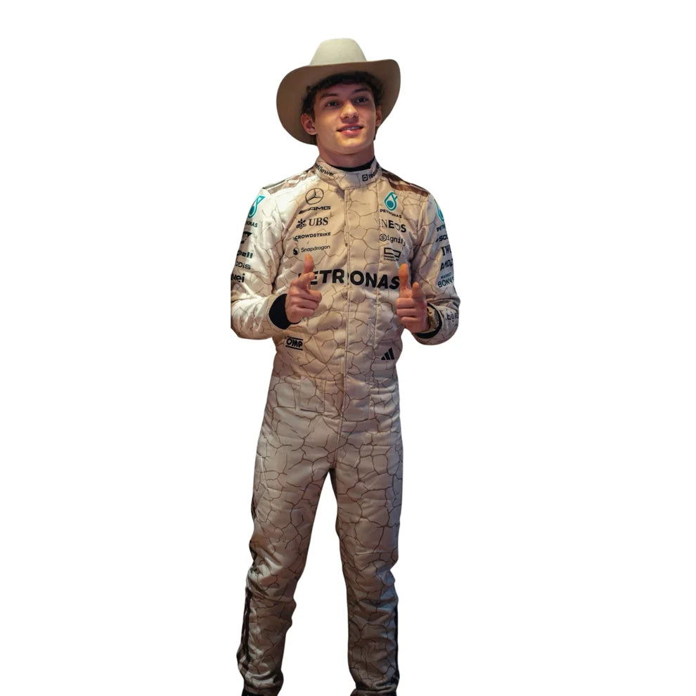 Andrea Kimi Antonelli 2025 USA Austin GP Mercedes F1 Racing Suit | Prokart Racegear
