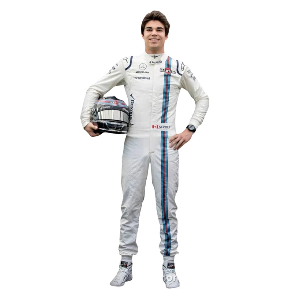 Lance Stroll 2017 Grand Prix Williams Martini F1 Racing Suit