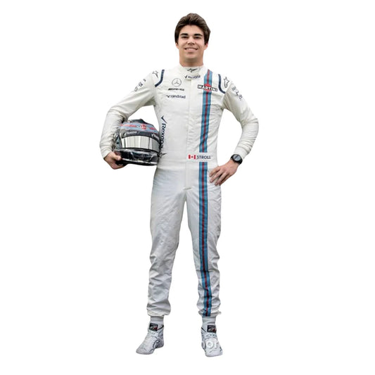 Lance Stroll 2017 Grand Prix Williams Martini F1 Racing Suit
