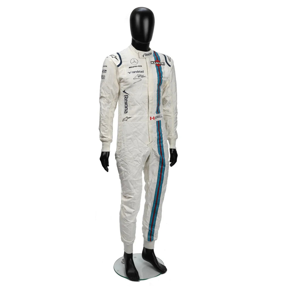 Lance Stroll 2017 Grand Prix Williams Martini F1 Racing Suit
