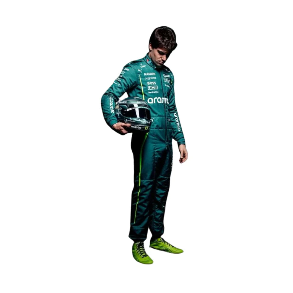 2025 Lance Stroll Aston Martin F1 Race Suit