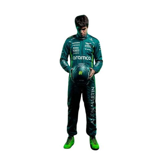 2025 Lance Stroll Aston Martin F1 Race Suit