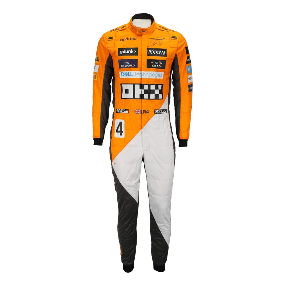 Lando Norris 2023 'Triple Crown' Spanish GP McLaren F1 Racing Suit | Prokart Racegear